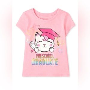 Toddler Girl Preschool Graduate Graphic Tee